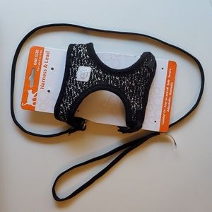 Cat Harness black and white